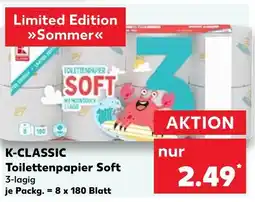 Kaufland K-classic toilettenpapier soft Angebot