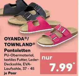 Kaufland Oyanda/townland pantoletten Angebot