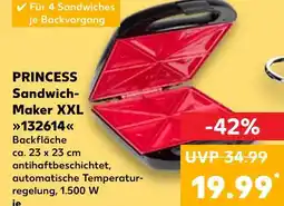 Kaufland Princess sandwich-maker xxl Angebot
