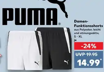 Kaufland Puma damen-funktionsshorts Angebot