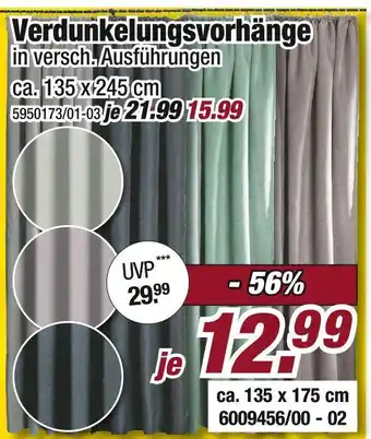 Poco Verdunkelungsvorhänge Angebot