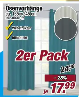 Poco Ösenvorhänge Angebot