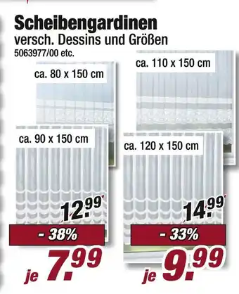 Poco Scheibengardinen Angebot