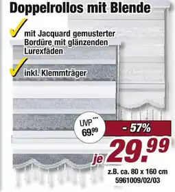 Poco Doppelrollos mit blende Angebot