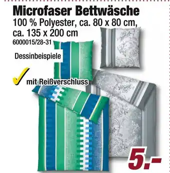 Poco Microfaser bettwäsche Angebot
