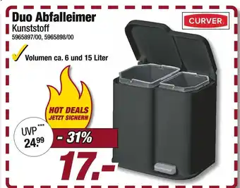 Poco Curver duo abfalleimer Angebot