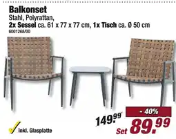 Poco Balkonset Angebot