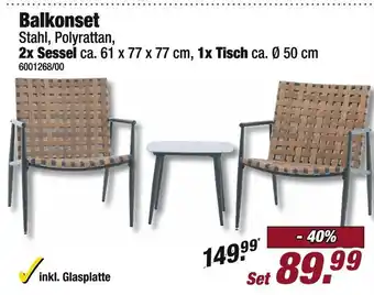 Poco Balkonset Angebot