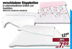 Poco Verschiedene steppbetten Angebot