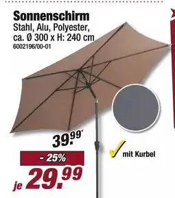 Poco Sonnenschirm Angebot