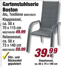 Poco Gartenstuhlserie boston Angebot