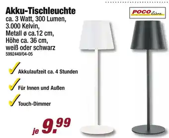 Poco Poco akku-tischleuchte Angebot