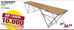 Poco Alu-tapeziertisch Angebot