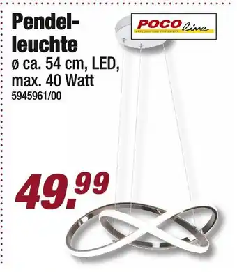 Poco Poco line pendelleuchte Angebot