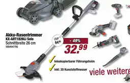 Poco Akku-rasentrimmer kx-art1826li solo Angebot