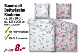 Poco Baumwoll bettwäsche renforce Angebot
