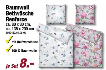 Poco Baumwoll bettwäsche renforce Angebot