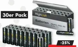 Mäc Geiz Highcraft Alkaline Batterienn Angebot
