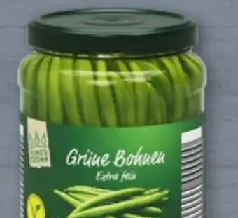Aldi Nord King's Crown Grüne Bohnen Angebot