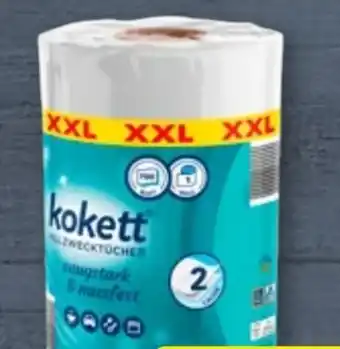 Aldi Nord Kokett XXL Allzwecktücher Angebot