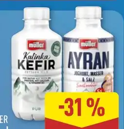 Aldi Nord Müller Kalinka-Kefir Fettarm Mild Angebot