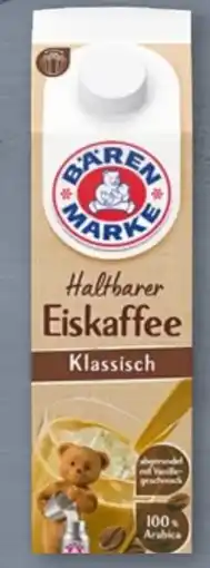 Aldi Nord Bärenmarke Haltbarer Eiskaffee Klassisch Angebot
