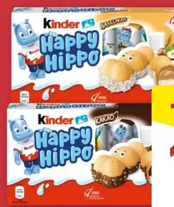 Aldi Nord Ferrero Kinder Happy Hippo Angebot