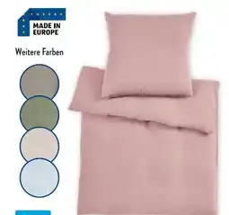Aldi Nord Schloß Holte Musselin-Bettwäsche Angebot