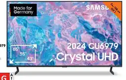Aldi Nord Samsung Fernseher Crystal 4K UHD CU6979 Smart TV Angebot