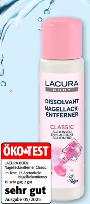 Aldi Nord Lacura beauty Nagellackentferner Angebot