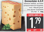 E-Center Emmentaler A.O.P. Angebot