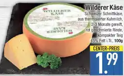 E-Center Wilderer Käse Angebot