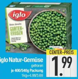 E-Center iglo Natur-Gemüse Angebot