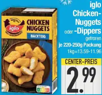 E-Center iglo Chicken Nuggets oder Dippers Angebot