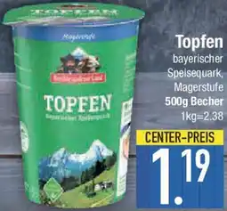 E-Center Berchtesgadener Land Topfen Angebot
