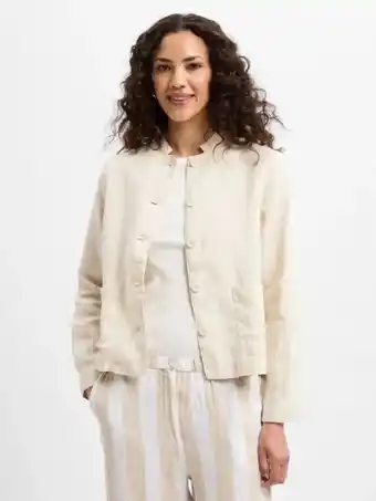 Peek & Cloppenburg Hamburg Marie Lund Damen Leinen-Jacke Angebot