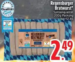 Edeka Regensburger Bratwurst Angebot