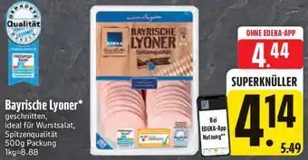 Edeka EDEKA Bayrische Lyoner Angebot