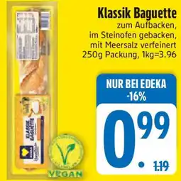 Edeka EDEKA Herzstücke Klassik Baguette Angebot