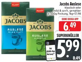 Edeka Jacobs Auslese Angebot