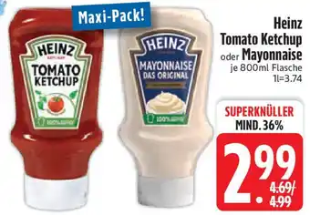 Edeka Heinz Tomato Ketchup oder Mayonnaise Angebot
