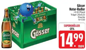 Edeka Gösser Natur-Radler Angebot