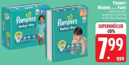 Edeka Pampers Windeln oder Pants Angebot