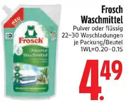 Edeka Frosch Waschmittel Angebot