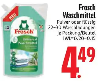 Edeka Frosch Waschmittel Angebot