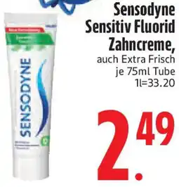 Edeka Sensodyne Sensitiv Fluorid Zahncreme Angebot