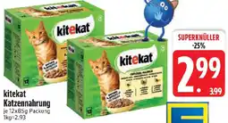 Edeka kitekat Katzennahrung Angebot
