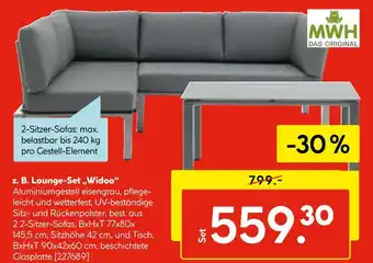 Hellweg Mwh lounge-set „widoo“ Angebot