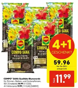 Hellweg Compo sana qualitäts-blumenerde Angebot