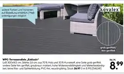 Hellweg Kovalex wpc-terrassendiele „exklusiv“ Angebot